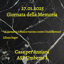 27 gennaio Giornata della Memoria - Casa per Anziani ASP Umberto I