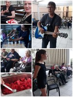 Anguriata di fine luglio con musica e sgroppini analcolici alla Casa per Anziani di Piazza della Motta.