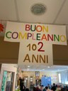 Centro Diurno di Porcia - ASP Umberto I-  Festeggiamento per i 102 anni di Giuseppe